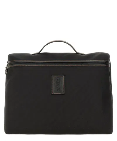 Shop Longchamp Le Pliage Suitcase In Black