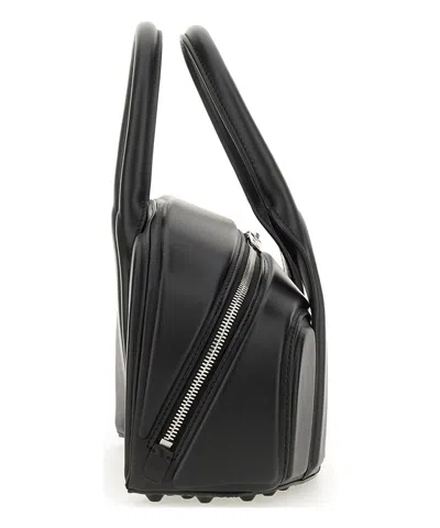 Shop Alexander Wang Roc Medium Handbag In Black