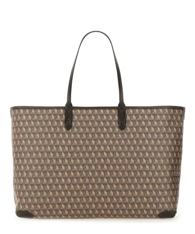 Anya Hindmarch I Am A Plastic Bag Tote Bag In Brown
