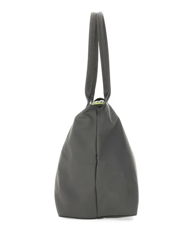 Longchamp Le Pliage Large Shoulder Bag In Grey