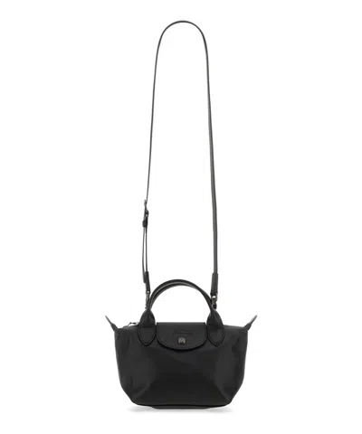 Longchamp Le Pliage Energy Mini Handbag In Black