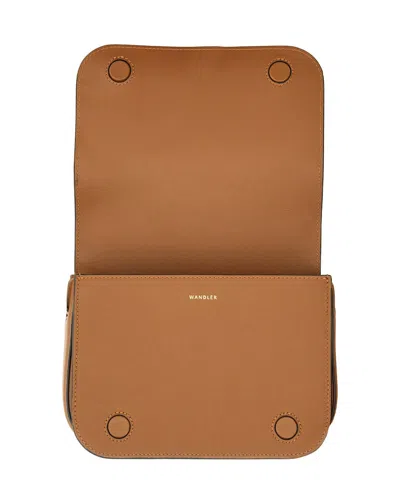 Wandler Oscar Medium Shoulder Bag In Brown
