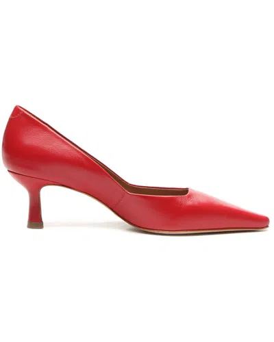 Vicenza Japao Leather Scarpin In Red