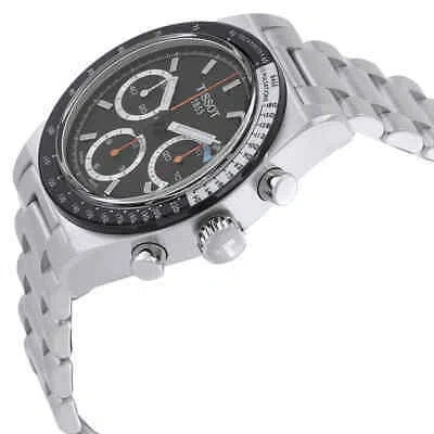 Pre-owned Tissot T-sport Chronograph Manual Wind Black Dial Men's Watch T149.459.21.051.00