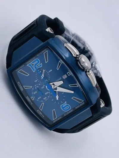 Pre-owned Locman Watch  Tremila Chrono 550kblk/575 Titanium/rubber Very Discounted