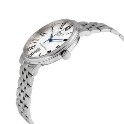 Pre-owned Tissot Carson Powermatic 80 Automatic Silver Dial Men's Watch T122.407.11.033.00