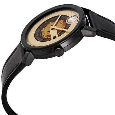 Pre-owned Movado Bold Evolution Quartz Gold Dial Men's Watch 3600676