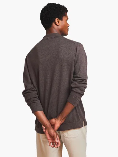 Frescobol Carioca Aurelio Knit In Dark Oak