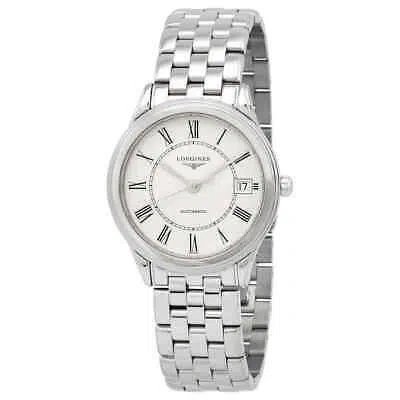 Pre-owned Longines Flagship Automatic Matte White Dial Unisex Watch L4.774.4.21.6