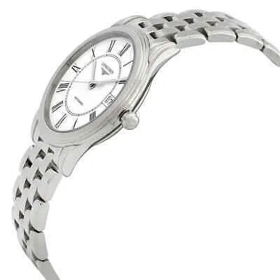 Pre-owned Longines Flagship Automatic Matte White Dial Unisex Watch L4.774.4.21.6