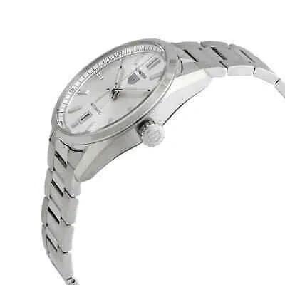 Pre-owned Tag Heuer Carrera Automatic Grey Dial Men's Watch Wbn2111-ba0639