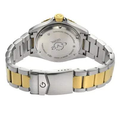 Pre-owned Gv2 $2895  - Liguria Diver - Two-tone 42mm Stainless Steel Auto Swiss Watch 42253
