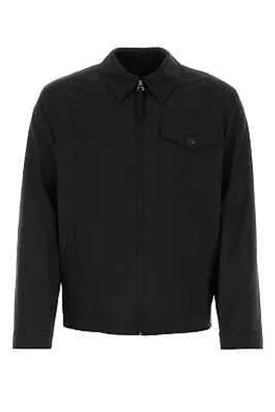 Pre-owned Helmut Lang Black Jacquard Windbreaker