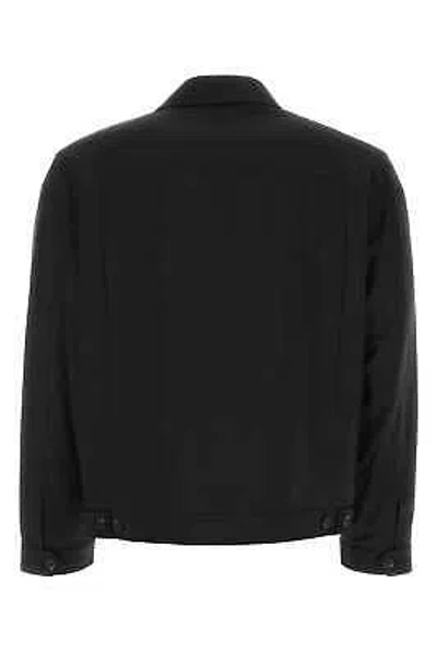 Pre-owned Helmut Lang Black Jacquard Windbreaker