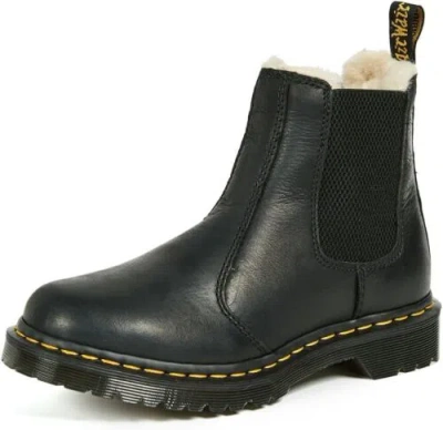 Pre-owned Dr. Martens' Dr. Martens Unisex 2976 Leonore Chelsea Boot In Black