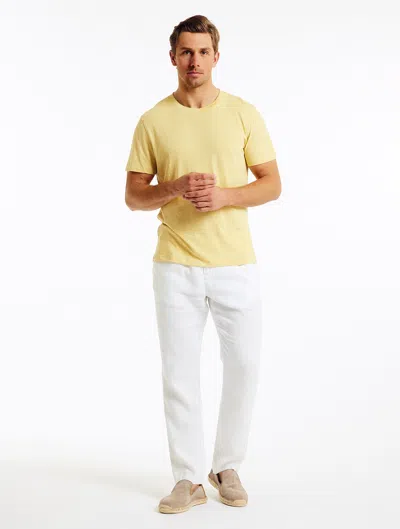 Frescobol Carioca Lucio T-shirt In Golden Sun
