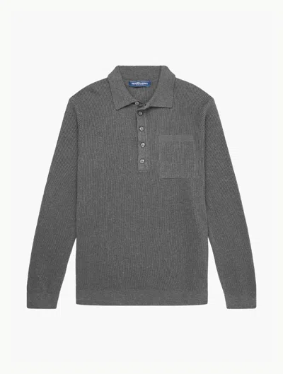 Frescobol Carioca Murilo Knit In Stone Grey