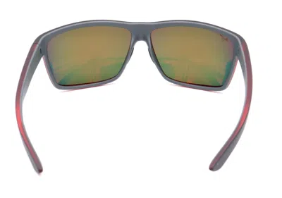 Pre-owned Maui Jim Alenuihaha Hawaii Lava Burgundy Polarized Sunglasses Rm839-07c $279 In Red