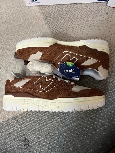 Pre-owned Luis Morais Aime Leon Dore X Balance 550 Us 7 Brown Beige Bb550db1