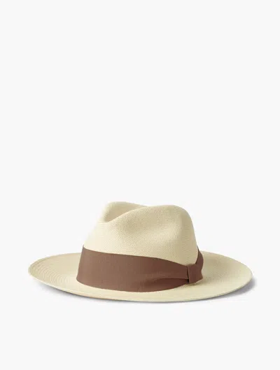 Frescobol Carioca Rafael Panama Hat In Desert