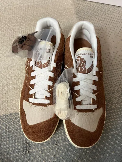Pre-owned Luis Morais Aime Leon Dore X Balance 550 Us 7 Brown Beige Bb550db1