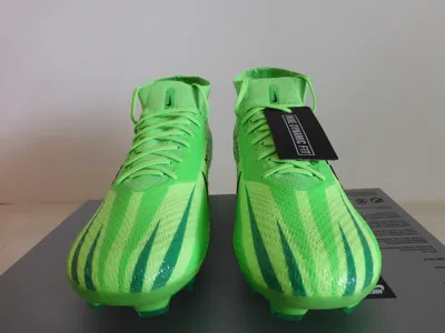 Pre-owned Nike Zoom Mercurial Superfly 9 Mds Elite Fg Green Strike Sz 9 [fj7186-300]