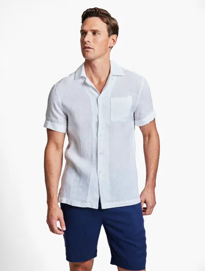 Shop Frescobol Carioca Row Thomas Shirt In White