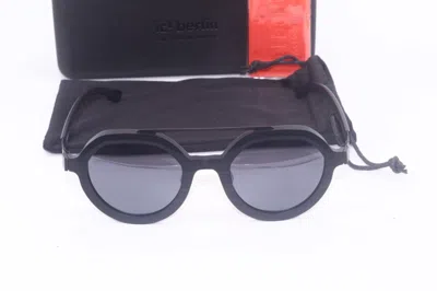 Pre-owned Ic! Berlin Ic Berlin Model Edison Ecoblack Gunmetal Authentic Frames Sunglasses 47-23 In Gray