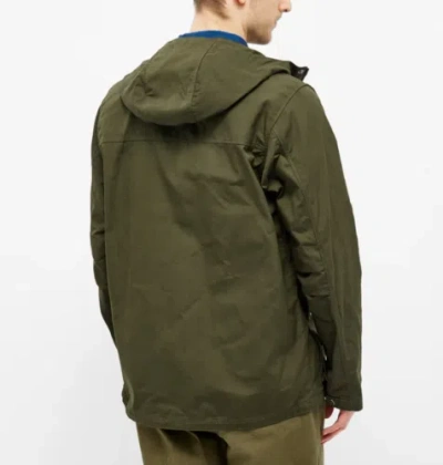 Pre-owned Fjall Raven Fjallraven Greenland Canvas Jacket G-1000 Eco 87202 Xl Men Coat Deep Forest