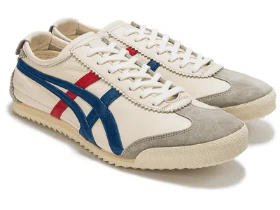 Pre-owned Onitsuka Tiger Asics  Mexico 66 Deluxe Nippon Made 1181a435 100 White/deluxe Blue