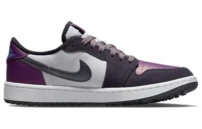 Pre-owned Jordan 1 Low Golf Nrg Purple Smoke 2022 - Dz9787-155