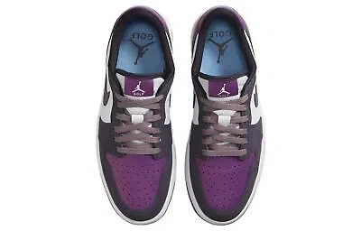 Pre-owned Jordan 1 Low Golf Nrg Purple Smoke 2022 - Dz9787-155