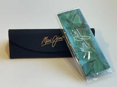 Pre-owned Maui Jim Mavericks Polarized Titanium Sunglasses B264-17 Silver/blue Hawaii