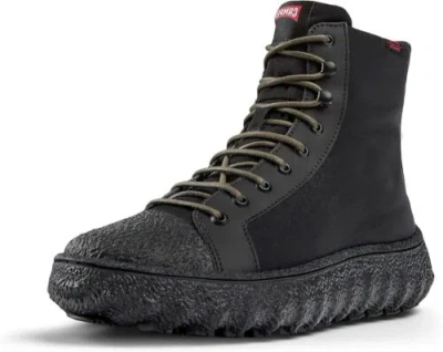 Pre-owned Camper Men's Ground Ankle Boot In Black
