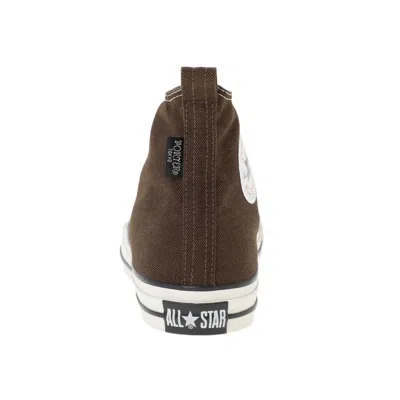 Pre-owned Converse 386-9402 Porter Smoky ×  All Star Brown