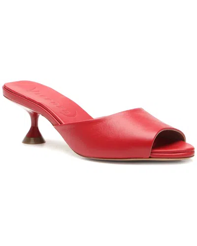 Vicenza Cerro Leather Sandal In Red