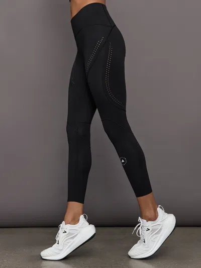 Shop Adidas By Stella Mccartney Asmc Truepace Running 7/8 Legging In Black