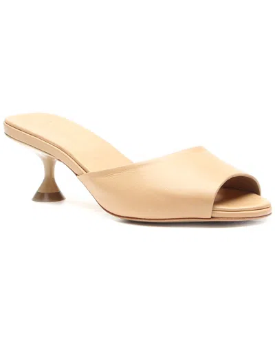 Vicenza Cerro Leather Sandal In Beige