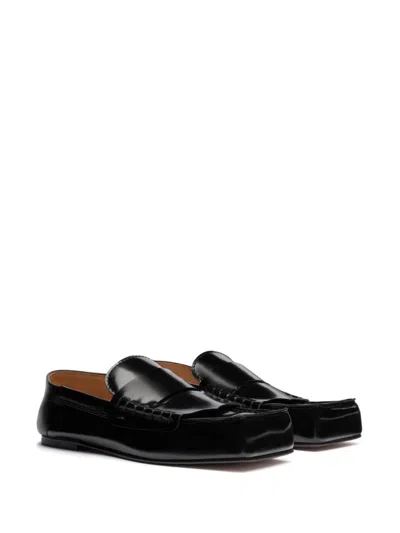 Jacquemus Les Mocassins Carre Shoes In Black