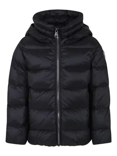 Colmar Detachable-hood Padded Jacket In Black