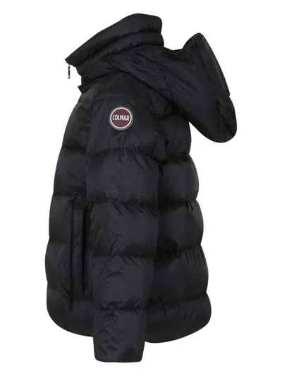 Colmar Detachable-hood Padded Jacket In Black