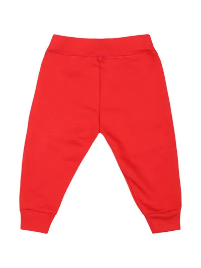 Dsquared2 Logo-print Track Pants In Red