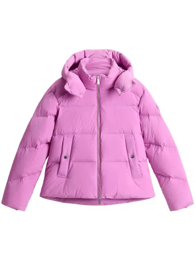Woolrich Woman's Color Pink Size Xxl In Purple