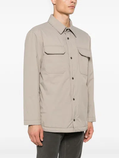 Kiton Padded Jacket In Neutrals