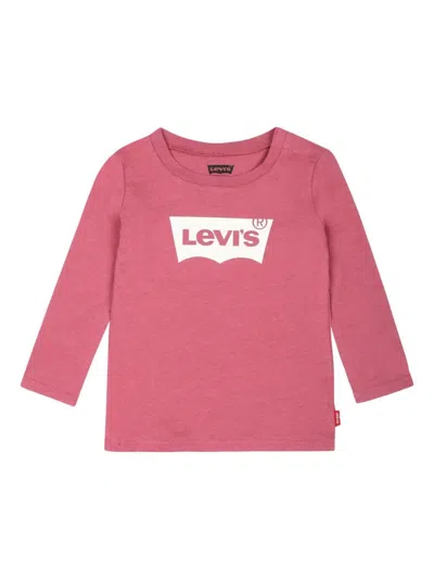 Levi's Batwing T-shirt In Pink