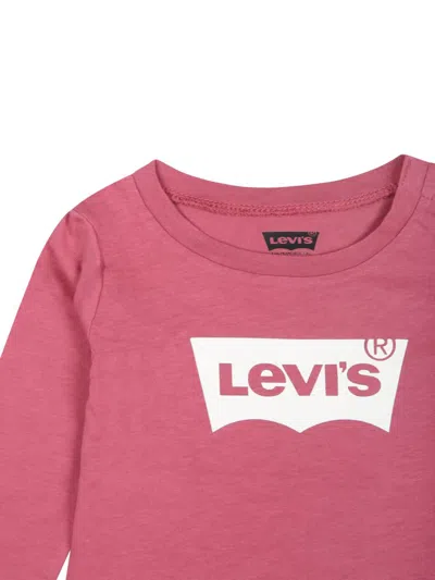 Levi's Batwing T-shirt In Pink
