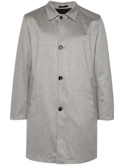 Shop Kired Peak Coat In Grey