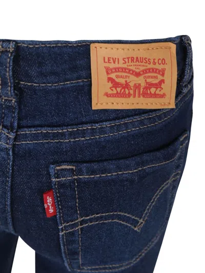 LEVI'S LOGO-PATCH FLARED JEANS 