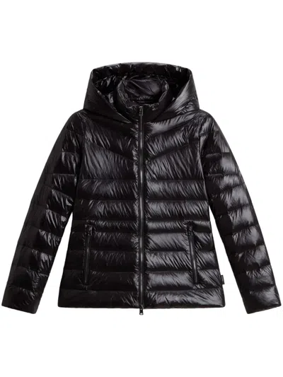 Shop Woolrich Aliquippa Puffer Jacket In Black