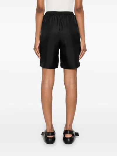 Loulou Studio Zinia Shorts In Black